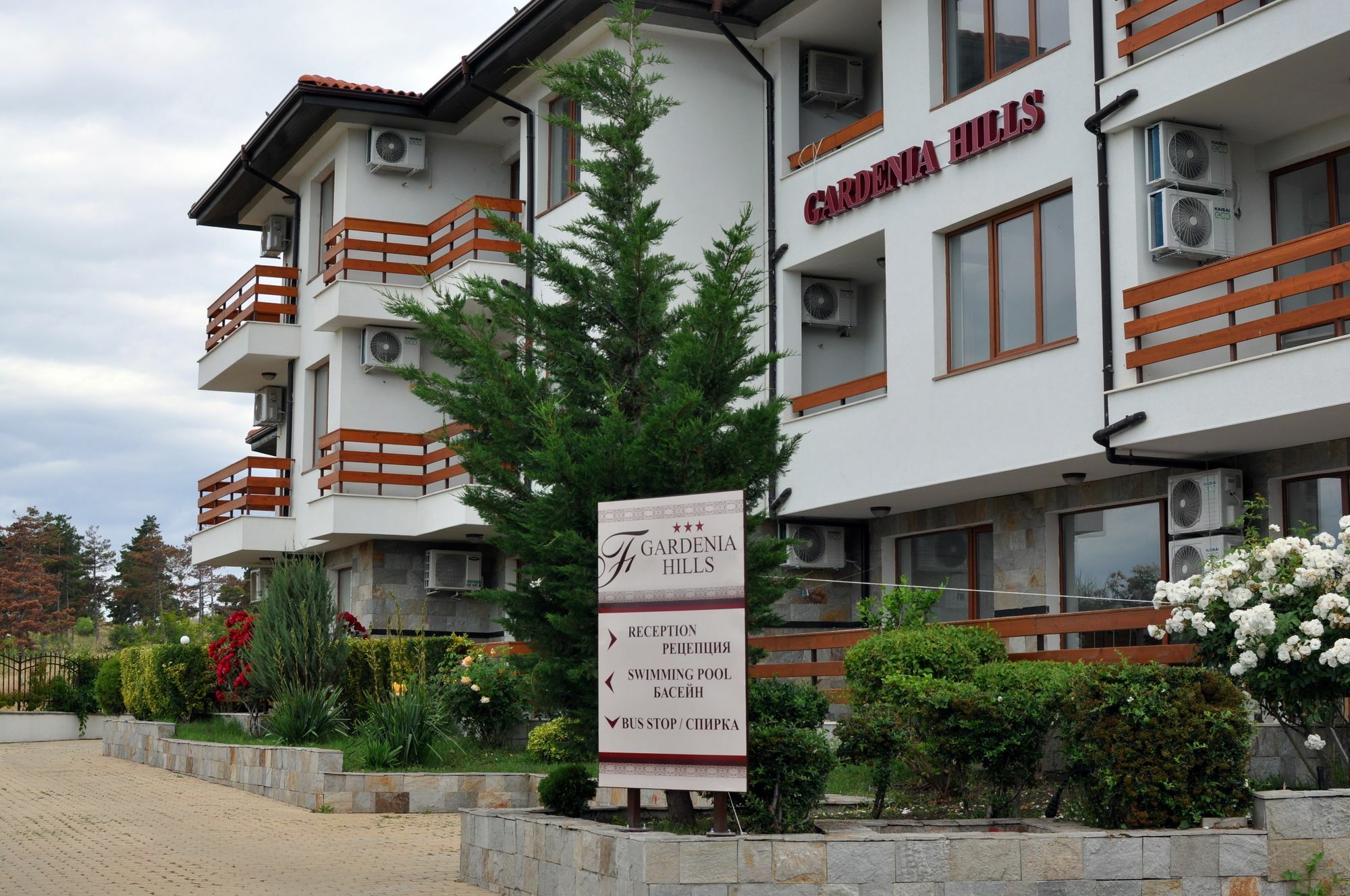 Gardenia Hills Hotel Sunny Beach Exterior foto