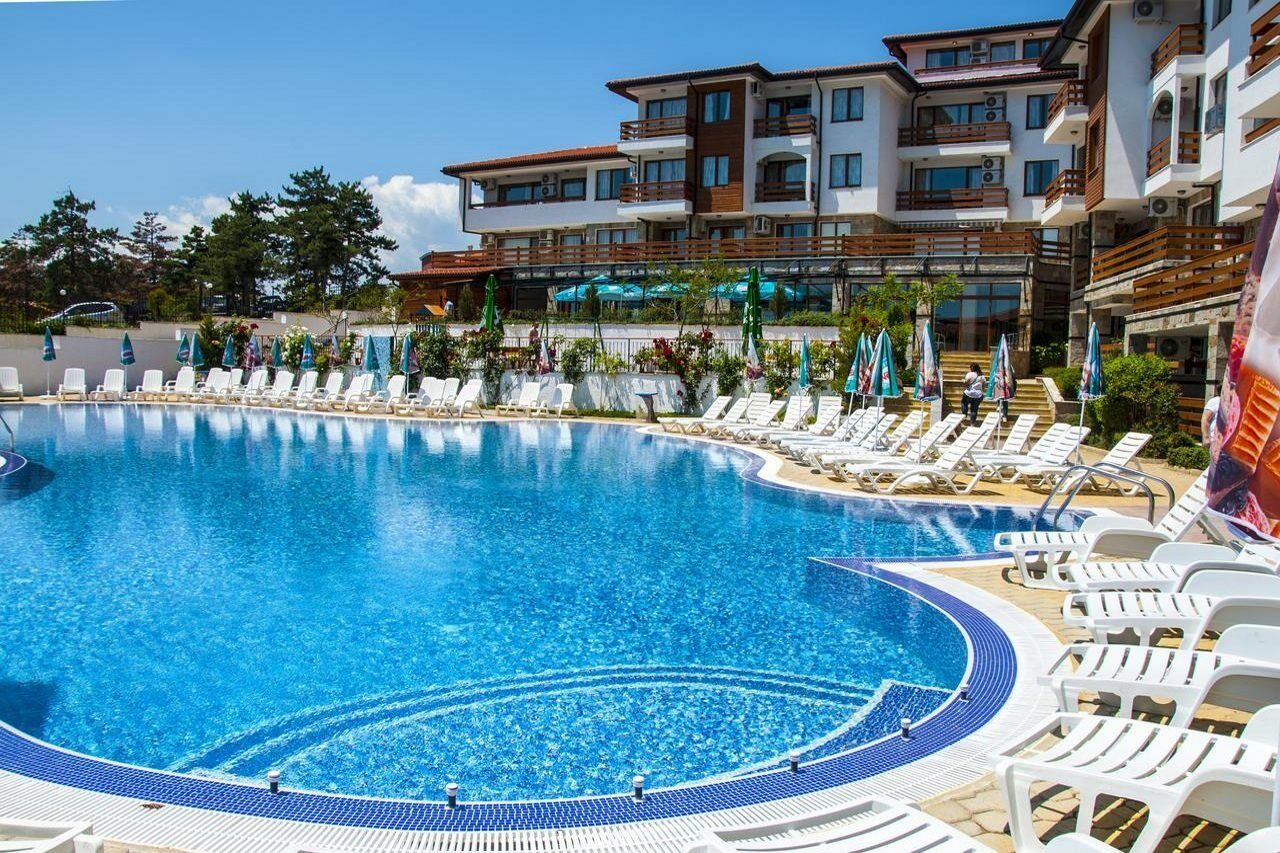 Gardenia Hills Hotel Sunny Beach Exterior foto